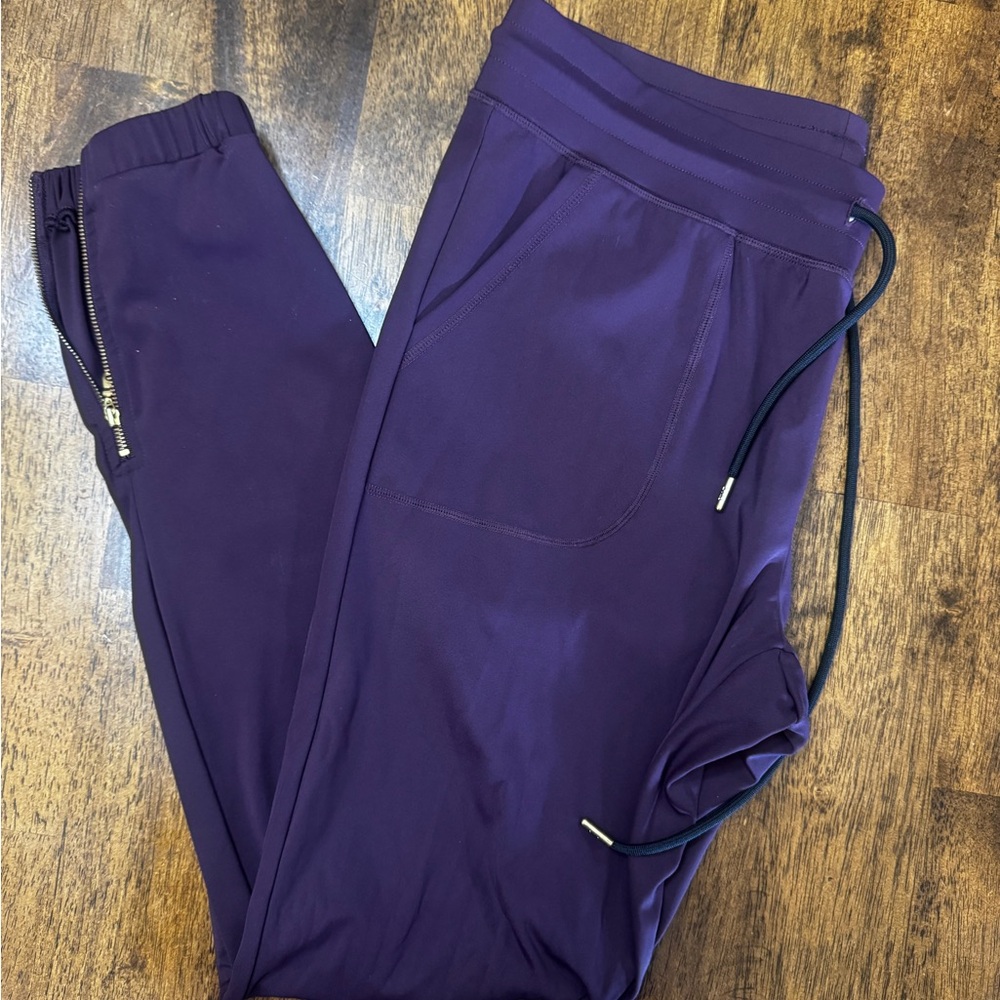 ZYIA Deep Purple/Teal Activewear Pants bundle